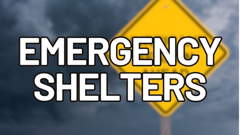 Emergency Shelter information along the Panhandle