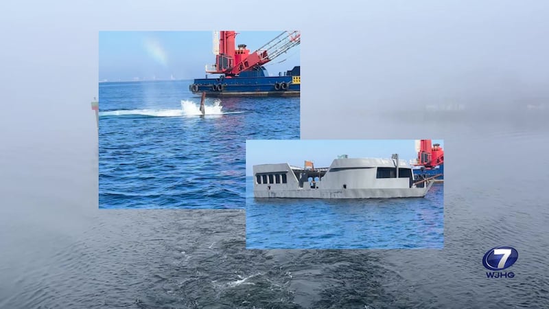 The famous Black Pearl becomes local sunken treasure