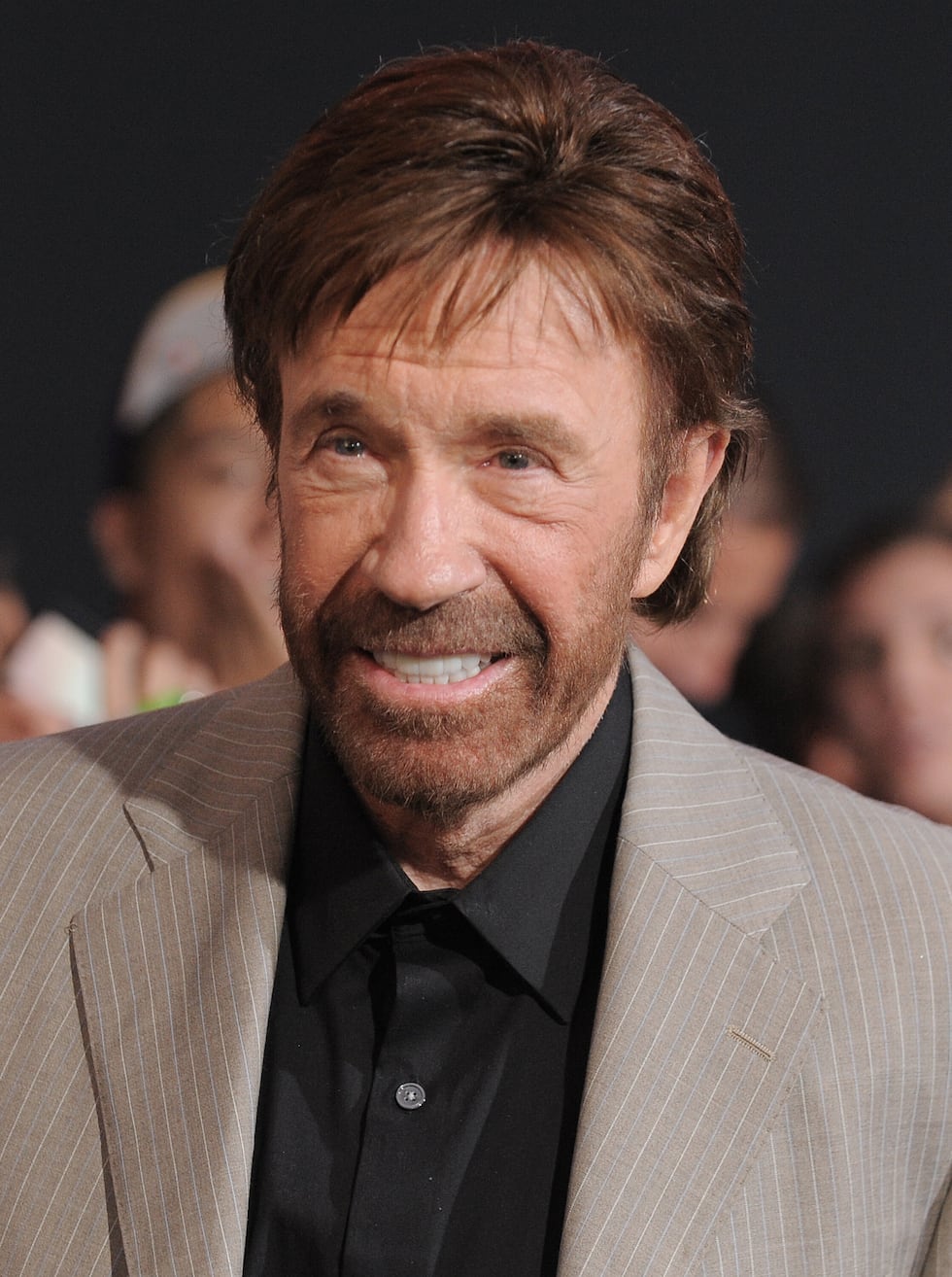 Chuck Norris asiste al estreno de "The Expendables 2" el 15 de agosto del 2012 en Los Ángeles....